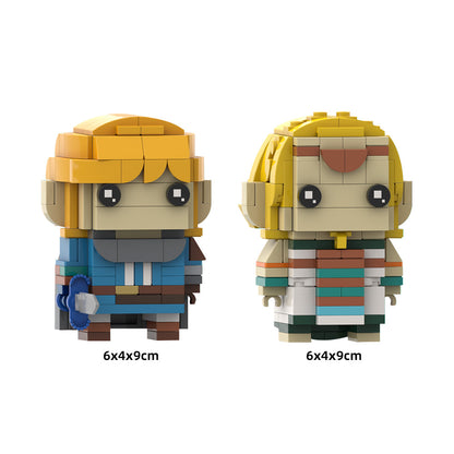 MOC-167333 The Legend of Zelda: Tears of the Kingdom link and zelda princess