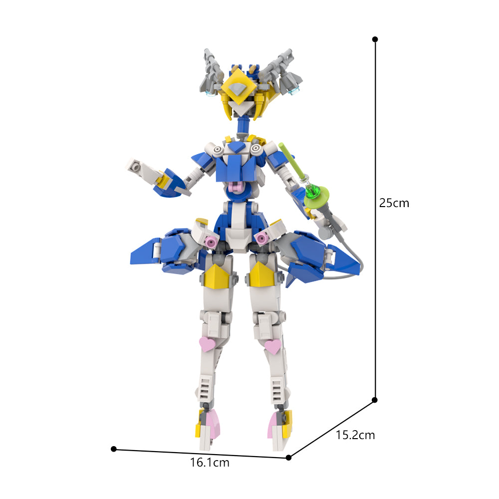 MOC Angel Mobile Suit Girl Female Singer