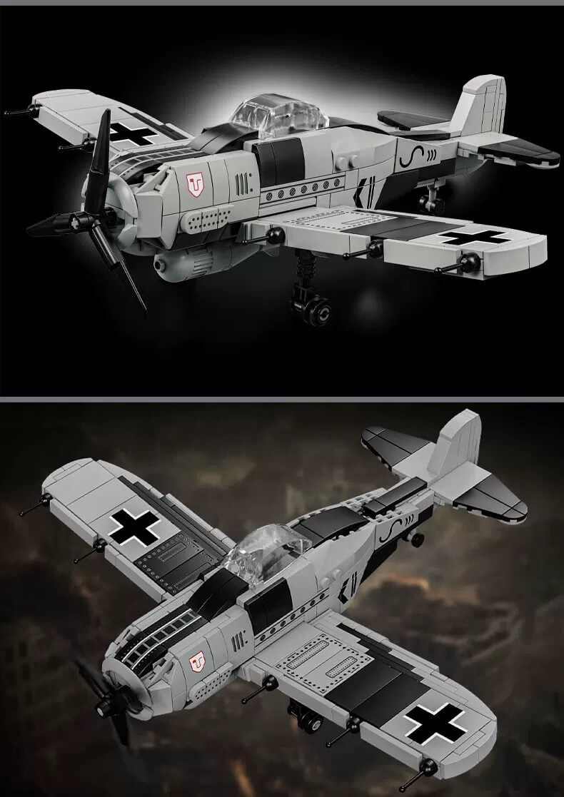 12GO 66066 German FW190 fighter