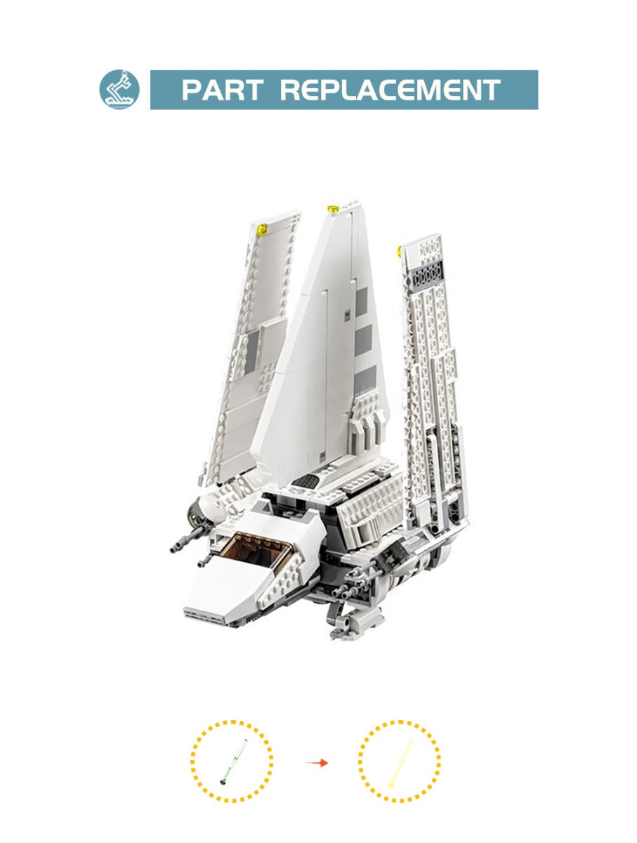 MOC 75094-1 Imperial Shuttle Tydirium building blocks space series bricks set