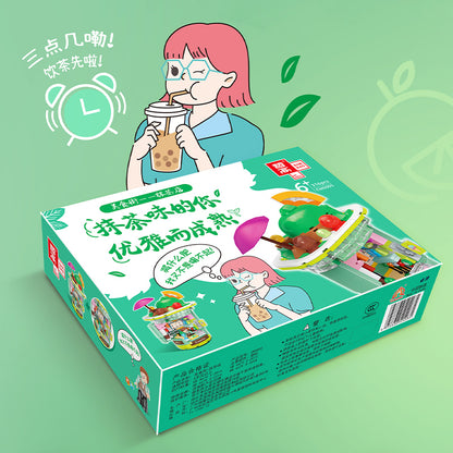 MOC Matcha Cafe on  Food building blocks Architecture series bricks set