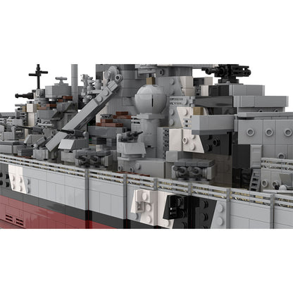 MOC-29408 Bismarck building blocks bricks set