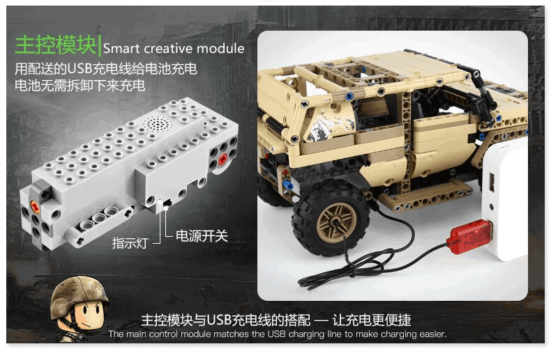 MOULDKING 13009 Military Hummer