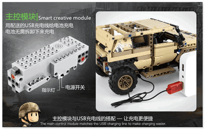 MOULDKING 13009 Military Hummer