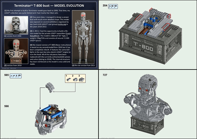 MOC 20570 Terminator T-800 Bust
