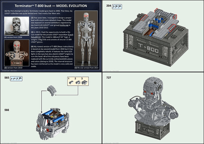 MOC 20570 Terminator T-800 Bust