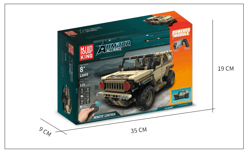 MOULDKING 13009 Military Hummer