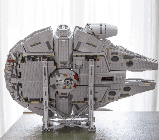 MOC 10219 Millennium Falcon Vertical Display Stand