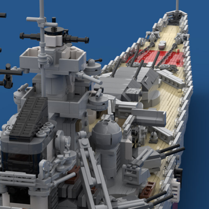 MOC-29408 Bismarck building blocks bricks set