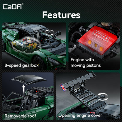 CaDA 1:8 Lotus Cars Exige Cup 430 1:8 Technic C61511W