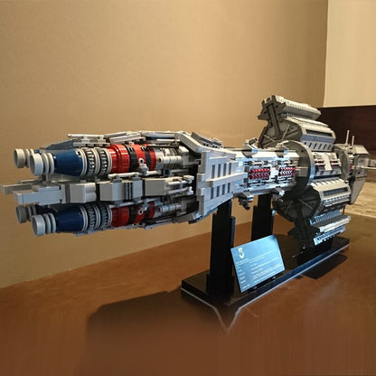MOC-12902 EAS Agamemnon from Babylon 5 building blocks kit with compatible bricks