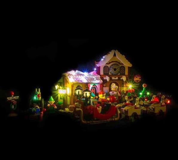 LEGO 10245 Led Light Santa?s Workshop Brick kits