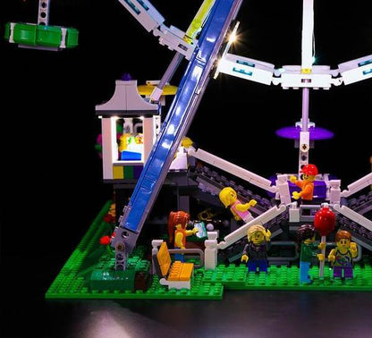 LEGO 10247 Led Light Ferris Wheel Brick kits