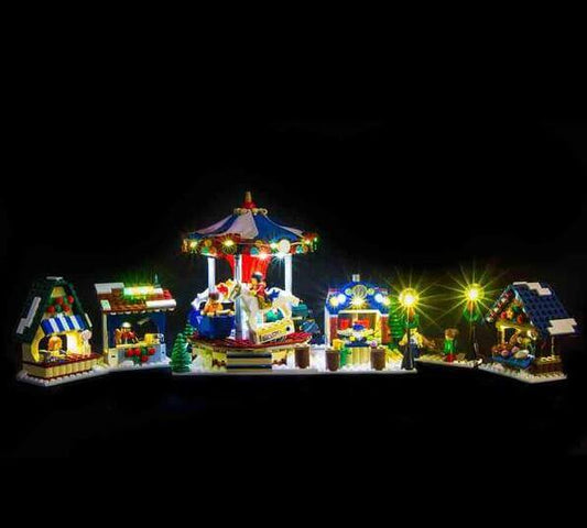LEGO 10235 Led Light Christmas Winter Village Market Brick kits