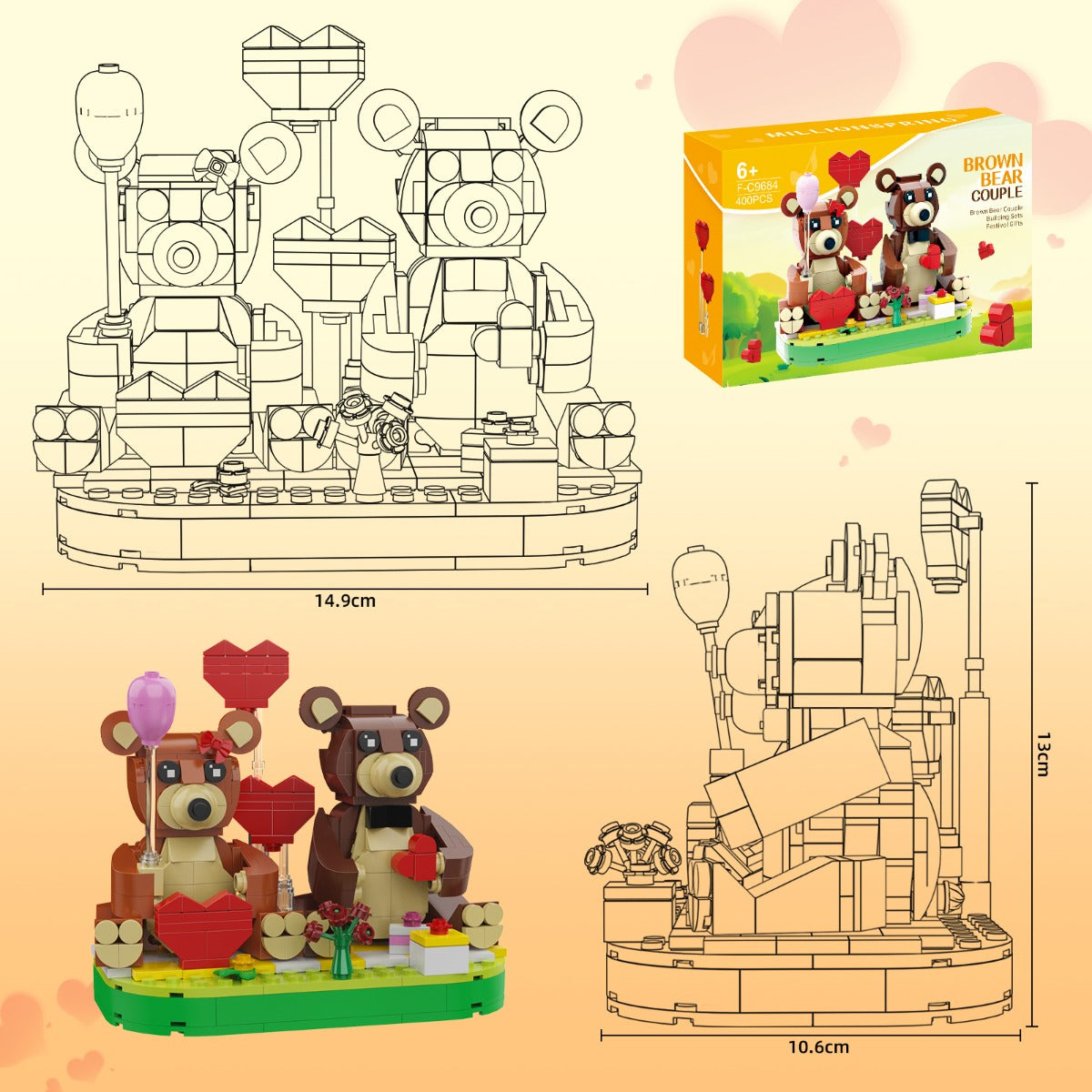 MOC Brown bear combination