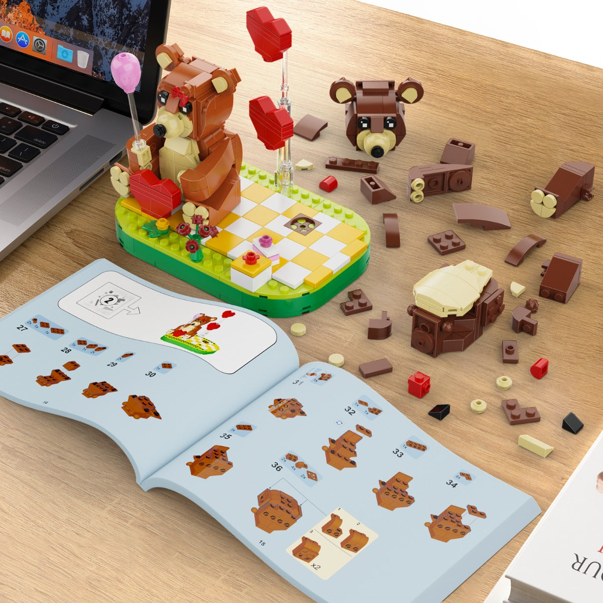 MOC Brown bear combination