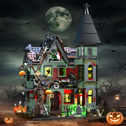 1196 PCS Haunted House