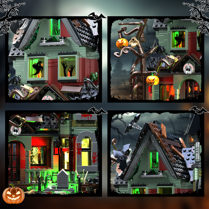 1196 PCS Haunted House