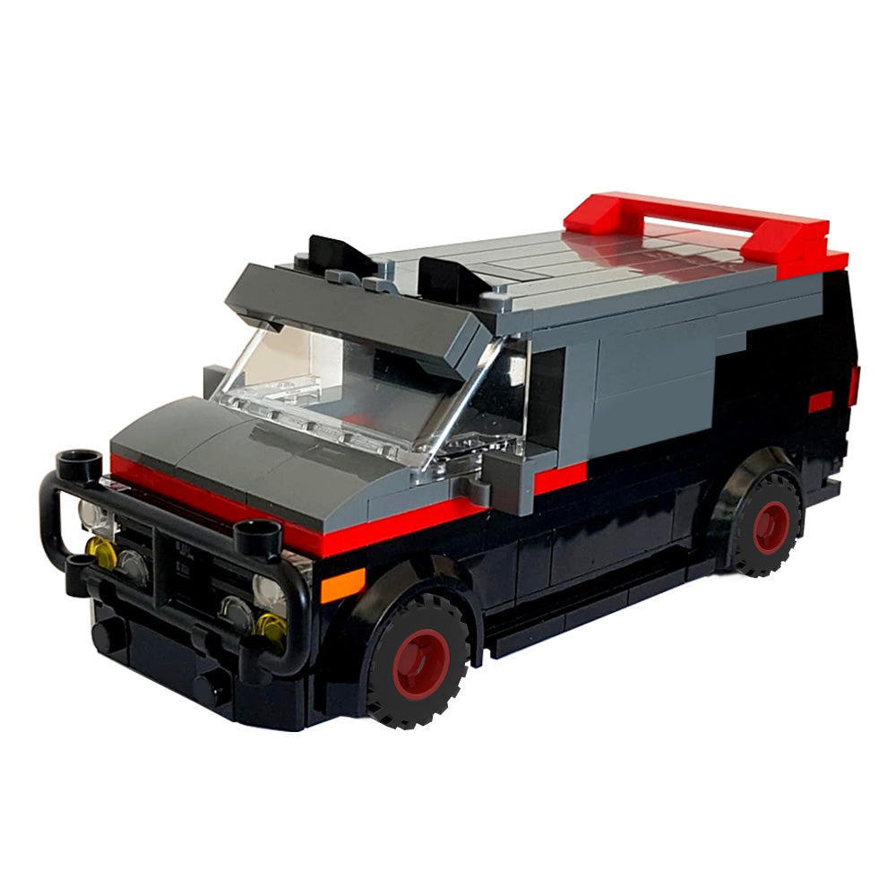 MOC-24285 A-Team Van in minifig scale