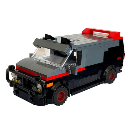 MOC-24285 A-Team Van in minifig scale
