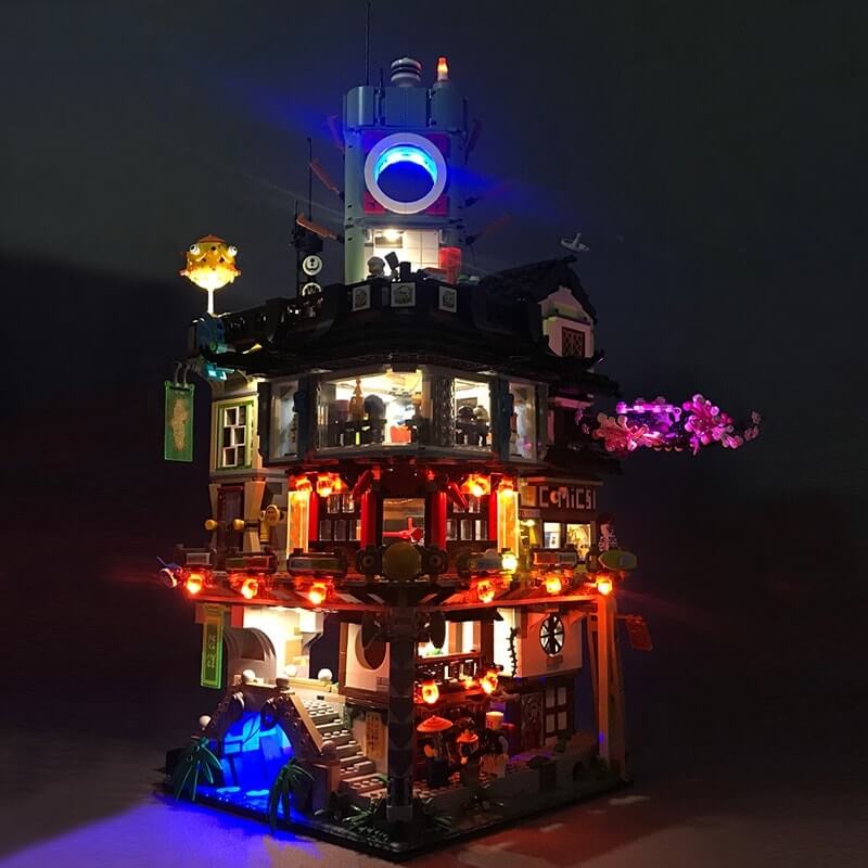 LEGO 70620 Led Light Master of Spinjitzu Brick kits