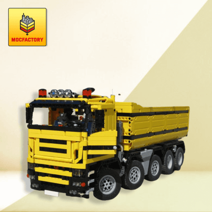 MOC-0230 Dump Truck 10?4 Truck Loading Remote Control by Designer-Han