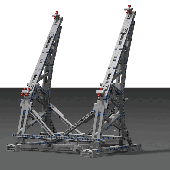 MOC 10219 Millennium Falcon Vertical Display Stand