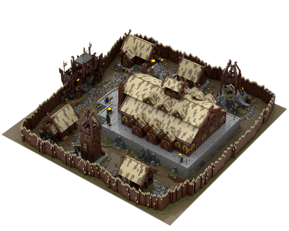MOC-156052 Ultimate Edoras Rohan Town