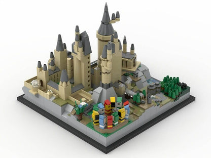 MOC 25280 H?gwarts Castle Architecture by MOMAtteo79