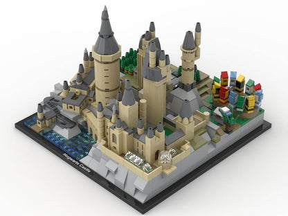 MOC 25280 H?gwarts Castle Architecture by MOMAtteo79