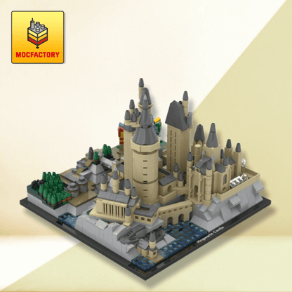 MOC 25280 H?gwarts Castle Architecture by MOMAtteo79