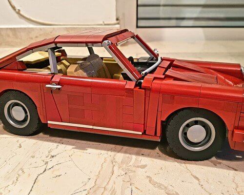 MOC 10271 Early Porsche 911 by buildme 1:13