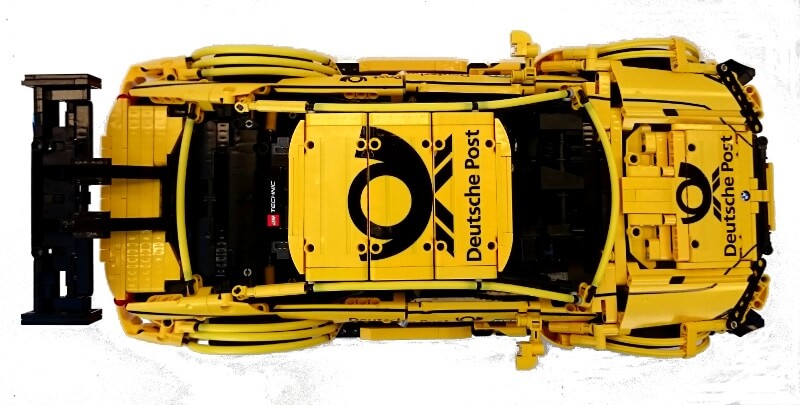 MOC 4142 BMW M4 DTM Super Car 1:10 by Thorsten50