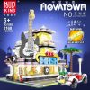 MOULDKING 16002 Guitar Shop Nova Town with LED Lights Compatible Urge 10196