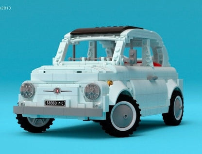 MOC Fiat 500 F by Saabfan Mutil color 50005