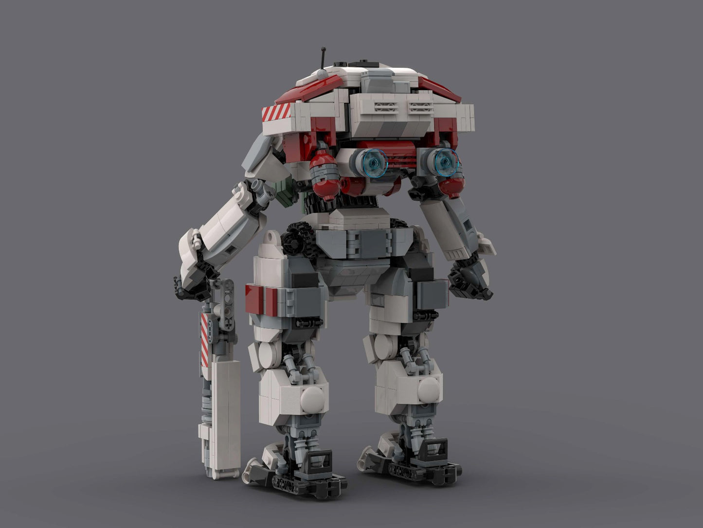 MOC-74288 Scorch Titan from Titanfall 2 building blocks set with compatible bricks