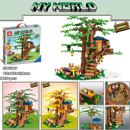 SEMBO SY6187 Minecraft Tree House My World Compatible LEGO 21318
