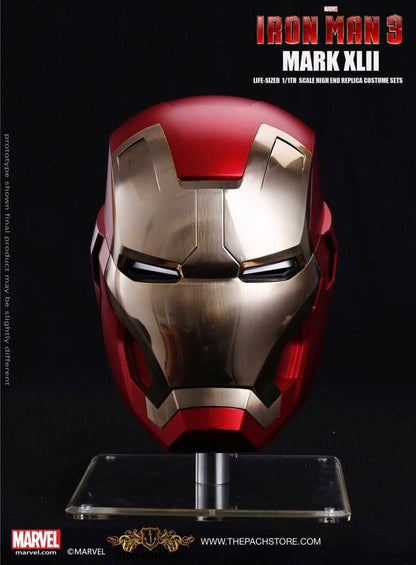 SY 1472 Marvel Iron Man MK42 Collector?s Edition Head Sculpture