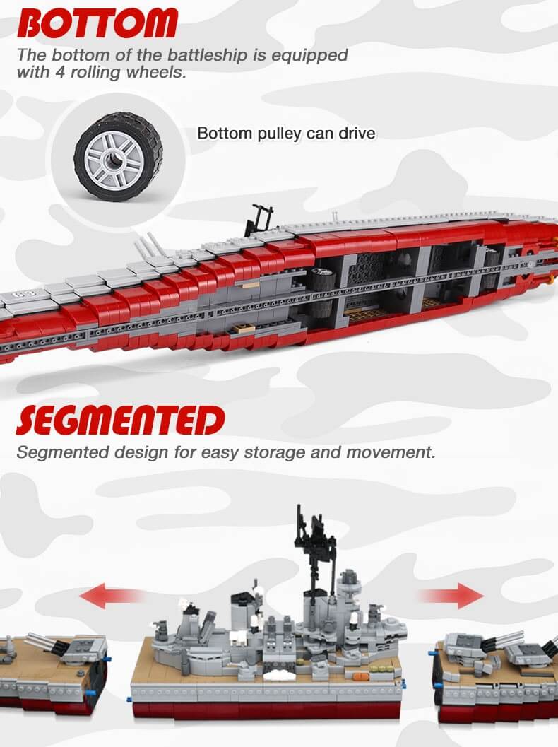 XINGBAO 06030 USS Missouri Battleship
