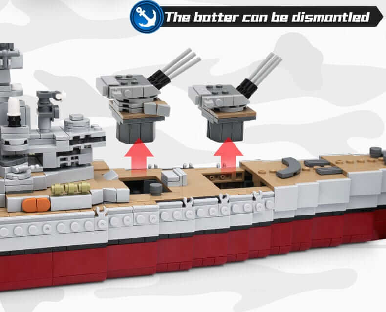 XINGBAO 06030 USS Missouri Battleship