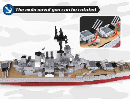 XINGBAO 06030 USS Missouri Battleship