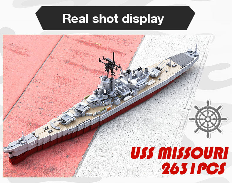 XINGBAO 06030 USS Missouri Battleship